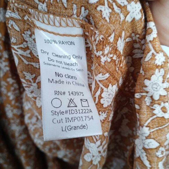 Lilyful floral dress size large - Picture 6 of 8